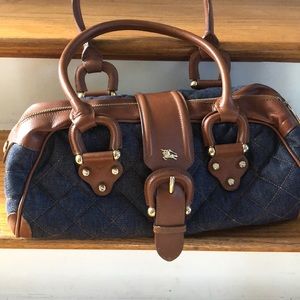 Burberry denim purse